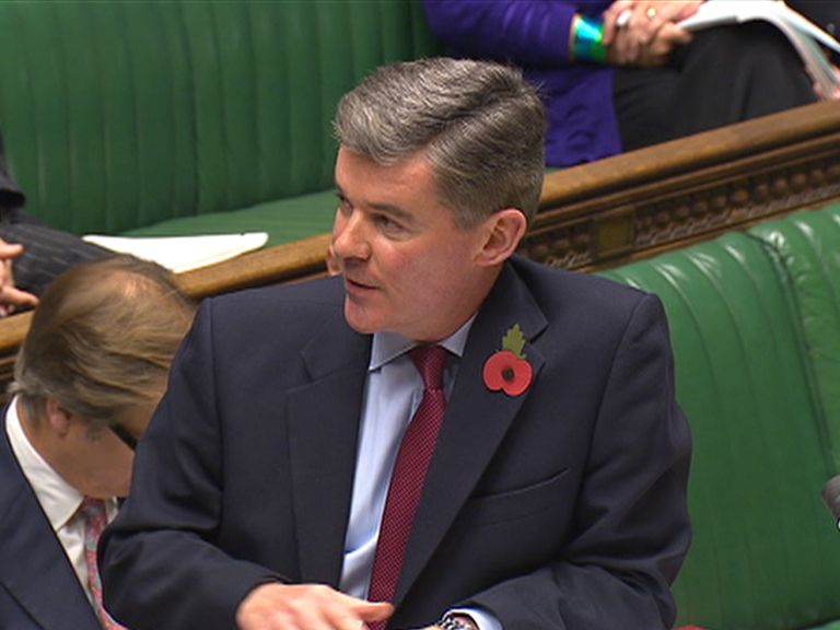 Speaking in the House of Commons